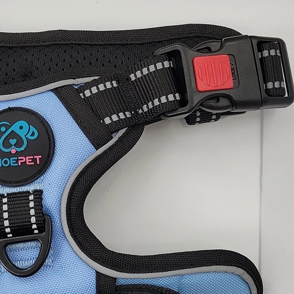 Blue and Black Dog Harness - Picture 11 of 16